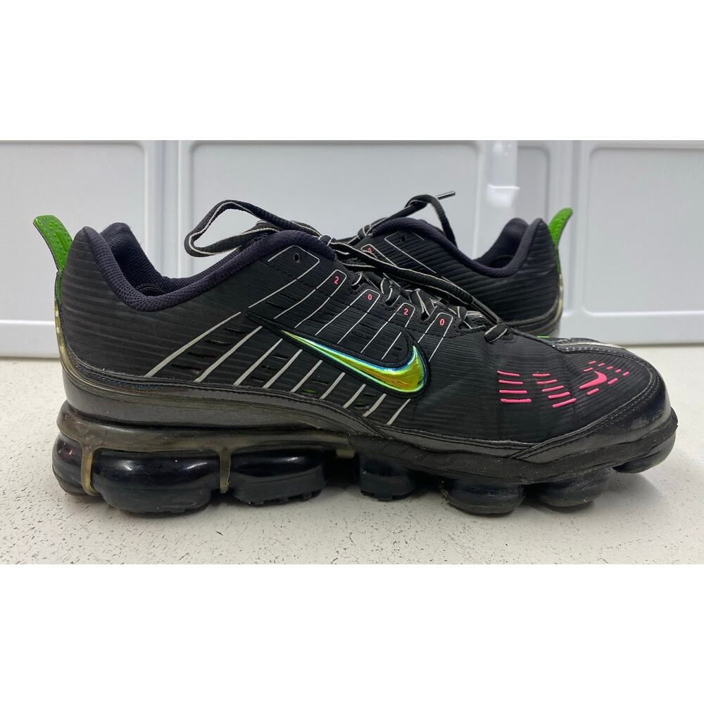 Men Nike VaporMax 360 Green Strike Pink Blast athletic shoes CK2718-003, 14 - Picture 3 of 8